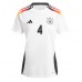 Echipament fotbal Germania Jonathan Tah #4 Tricou Acasa European 2024 maneca scurta